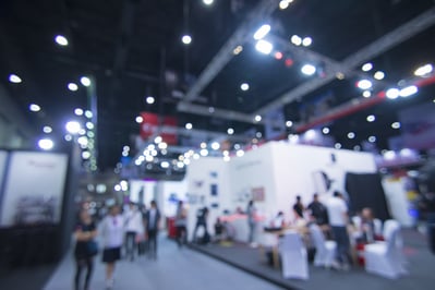 Picture of a trade show