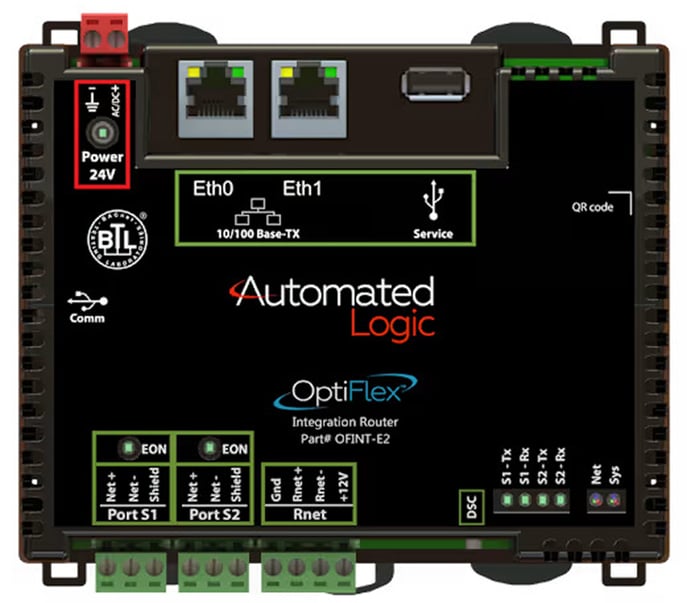 Automated-Logic-OptiFlex-router
