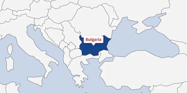 Bulgaria map