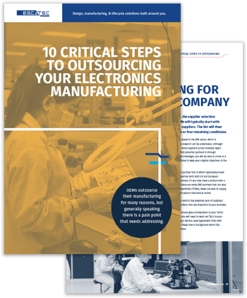10 Critical Steps To Outsourcing Your Electronics Manufacturing (1)