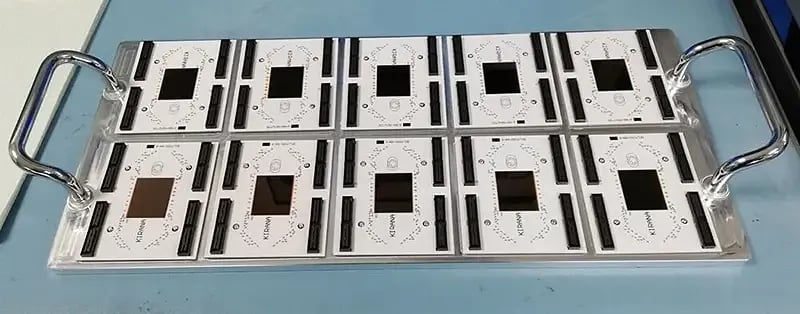 Assembly of the kirana image sensors
