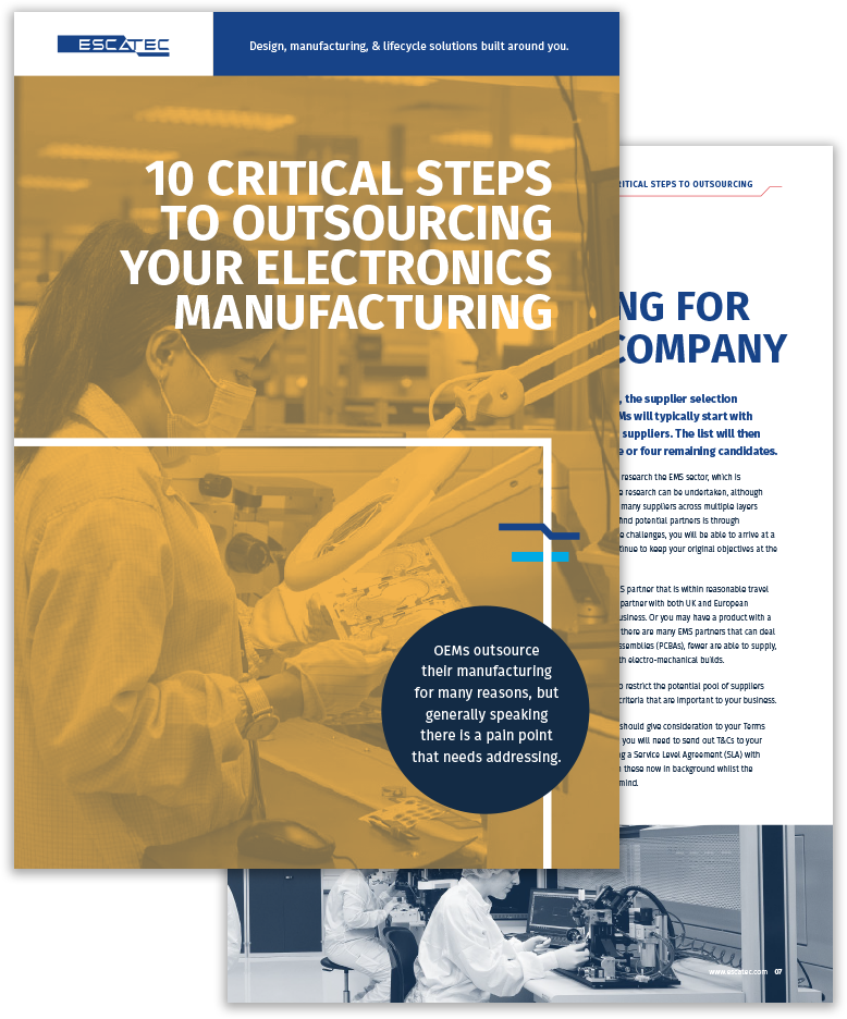 10 Critical Steps To Outsourcing Your Electronics Manufacturing (1)