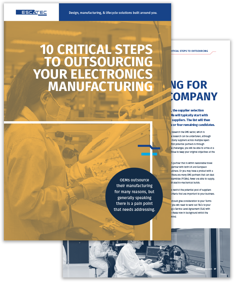 10 Critical Steps To Outsourcing Your Electronics Manufacturing (1)